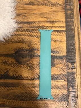 Silicone Watch Band in Teal Green - Women Accessories